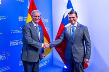 Paz reitera a Chile oferta de puertos de acceso a la hidrovía Paraguay-Paraná