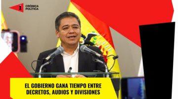 El Gobierno gana tiempo entre decretos, audios y divisiones