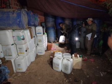 La ANH encontró 13.000 litros de gasolina acopiados en una vivienda 