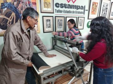 Participantes del primer Xilomaratón en Tarija