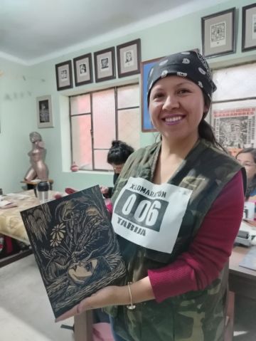 Participantes del primer Xilomaratón en Tarija