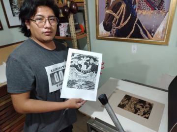 Participantes del primer Xilomaratón en Tarija