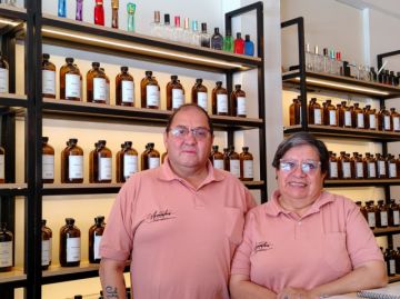René Vargas y Gloria Mirabal
