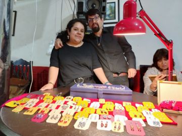 Laura Fernández y Martín Millares