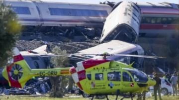 España: reportan al menos 64 muertos en choque de dos trenes
