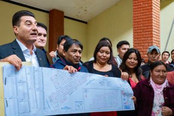 El barrio 26 de agosto recibe su nueva planimetría