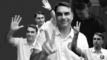 La tragicomedia de la huida de Flávio Bolsonaro a EEUU