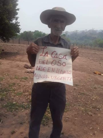 Comunarios de Tariquía piden ayuda aérea por incendios en la reserva de Tarija