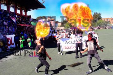 Galería de fotos de la inauguración del torneo  de Divisiones Inferiores de Tarija