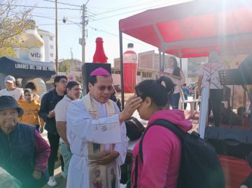 Con fe, peregrinos parten rumbo al Santuario de Chaguaya (Fotos)