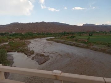 Vuelve a correr agua en el río San Juan del Oro tras meses de sequía