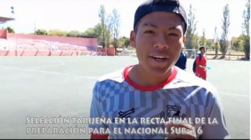 Conociendo a los seleccionados tarijeños Sub-16: Santiago Santos 