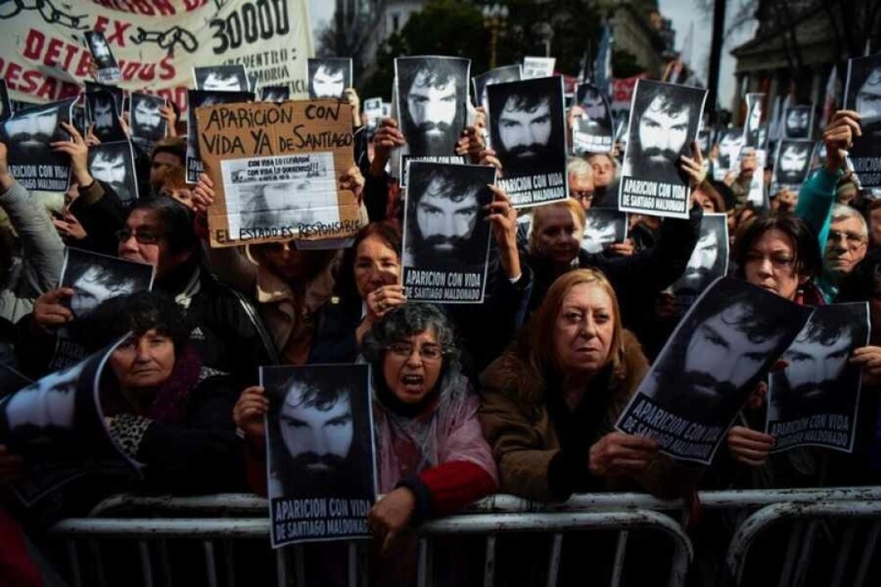 Otro 19 y 20, esta vez  por Santiago Maldonado