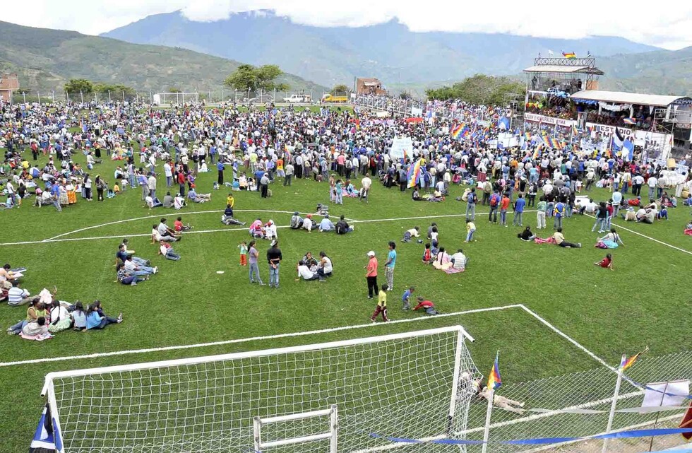 Chulumani decide ‘borrar’ nombre de Evo Morales de su principal estadio
