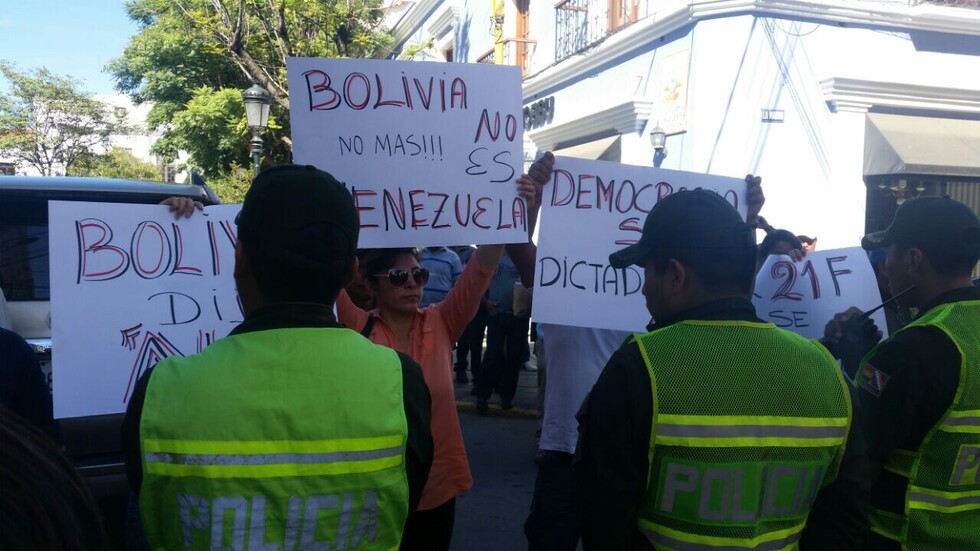 Ciudadanos piden a Evo Morales respeto al 21F en la ciudad de Tarija