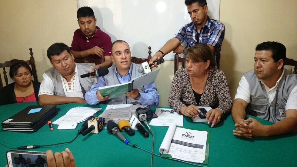 Errores tumban revocatorio de Cardozo y Vallejos en Yacuiba