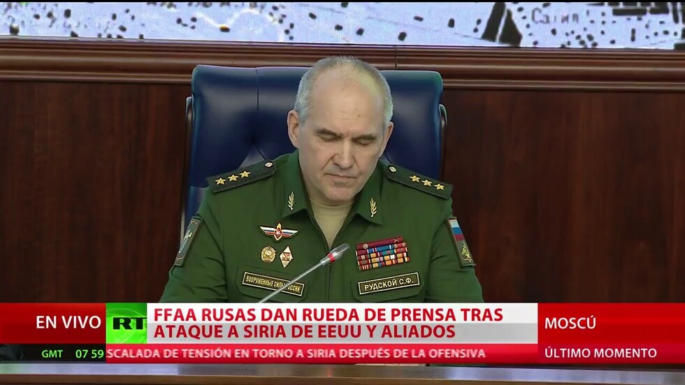 Rusia: "Siria interceptó 71 de los 103 misiles lanzados" por Trump