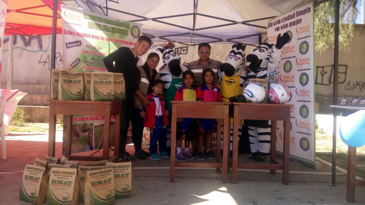 EMAT visita la unidad educativa San Jorge y trabajan en el cuidado de la salud y medio ambiente