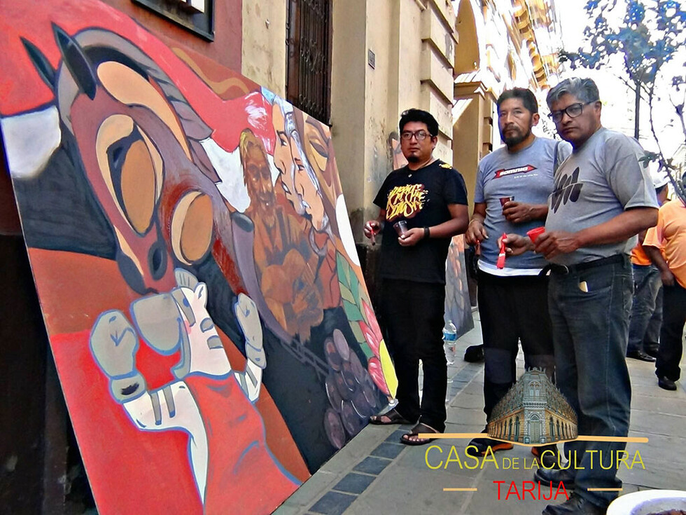 Arte en las calles de la chura