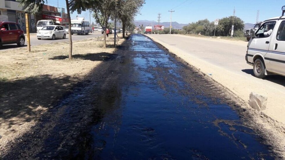 Alcaldía intervino 5600 metros cuadrados de asfalto en carretera Sella Cercado y Sella Méndez