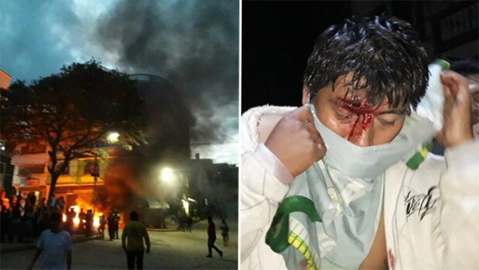 Violencia en Chulumani: Hubo duro enfrentamiento por conflicto municipal