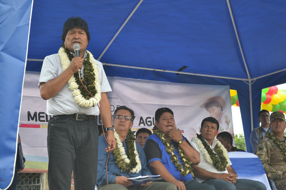 Evo dice que elecciones se ganan “como si nada”