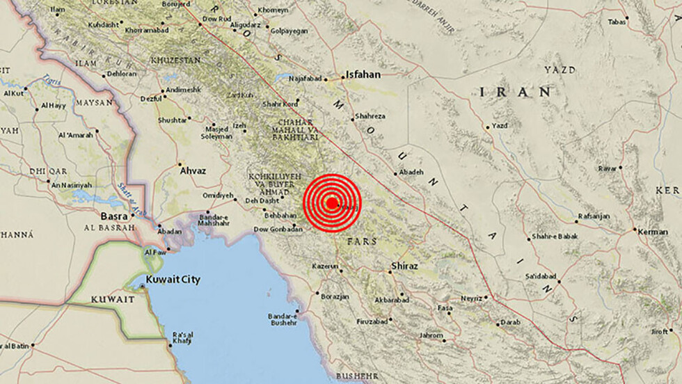 Al menos 76 heridos tras el terremoto de Irán de magnitud 5,3