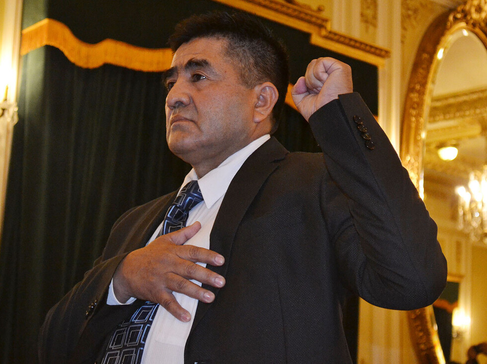 Gonzalo Rodríguez jura como Viceministro de Lucha Contra el Contrabando