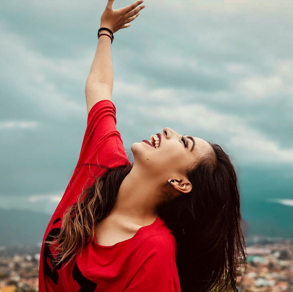 Michelle Estrada  bailarina desde los 12 años