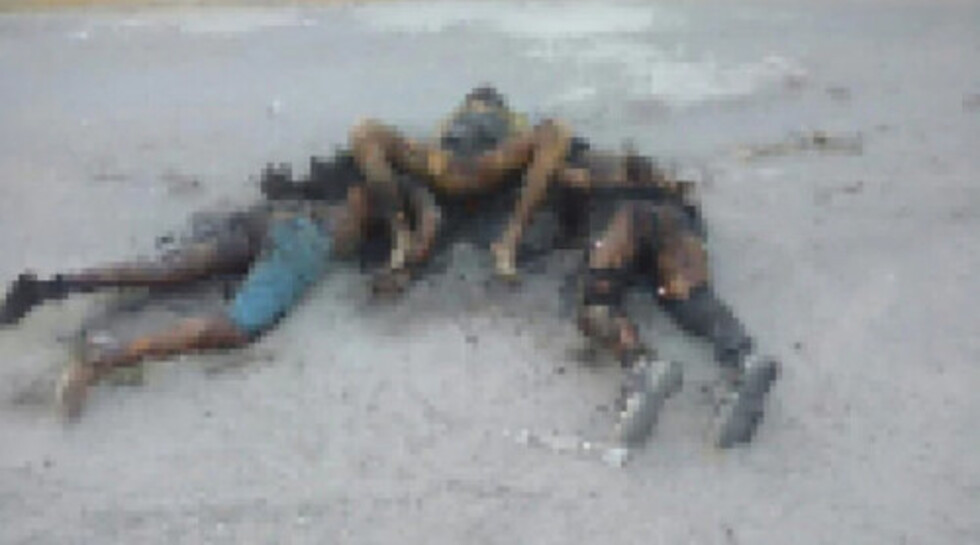 Queman vivos a 2 hombres y 1 mujer por un robo