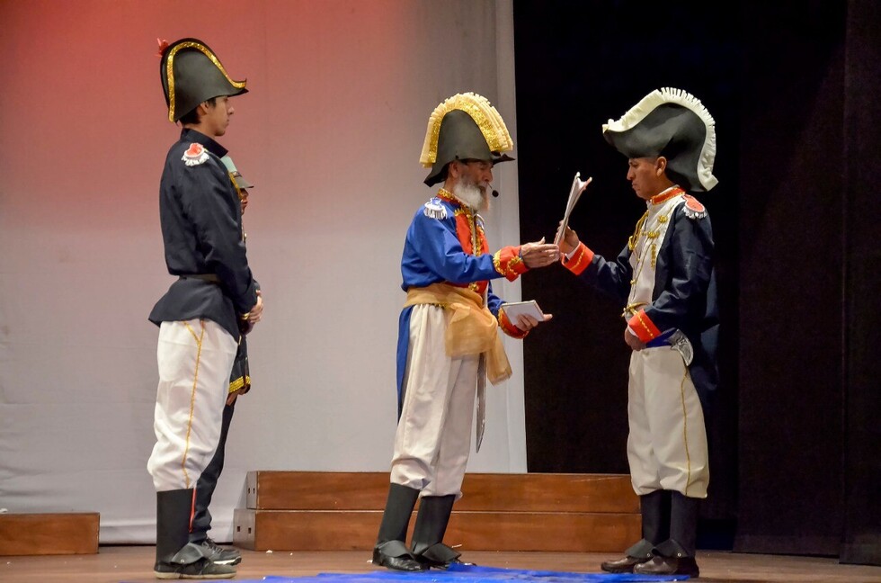 Dirección de Cultura escenifica y teatraliza la “Batalla de Canchas Blancas”