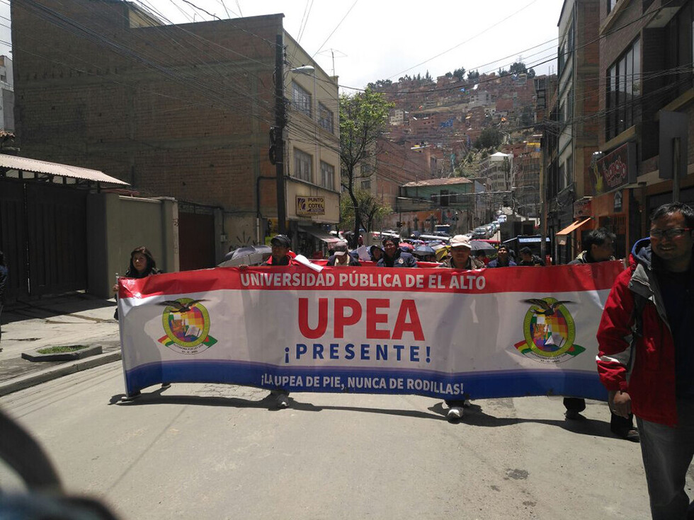 UPEA da 24 horas al Gobierno para destituir a Romero, advierte con radicalizar protestas