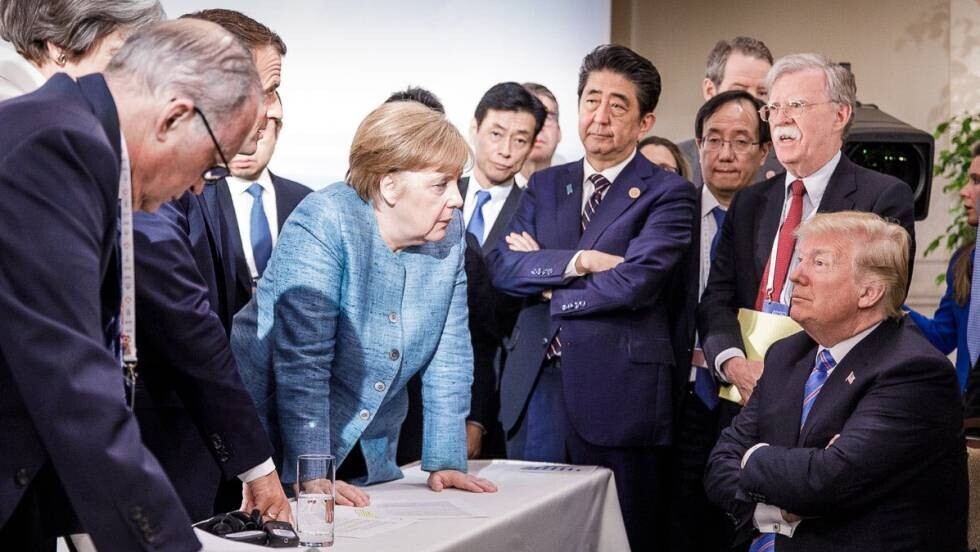 Trump amenaza con dejar de comerciar con los aliados del G7 si no rebajan sus aranceles