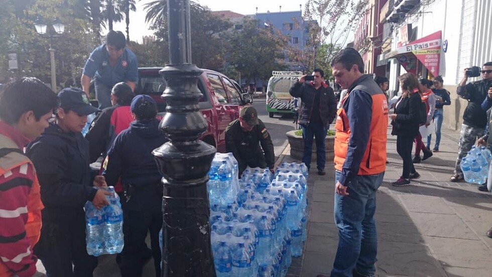 Continúa habilitado el punto de acopio de insumos para el incendio