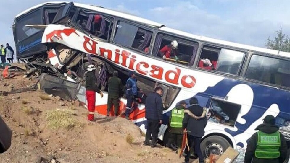 Suben a 17 los fallecidos en accidente de flota en la carretera Cochabamba -  Potosí