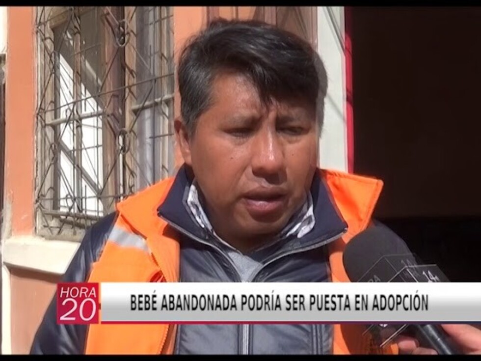 Bebé encontrada en Senac será puesta en adopción si no aparecen sus familiares