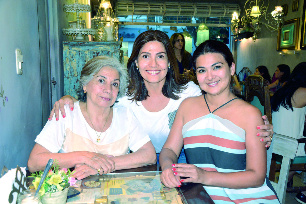 Con la familia y los amigos en Belén