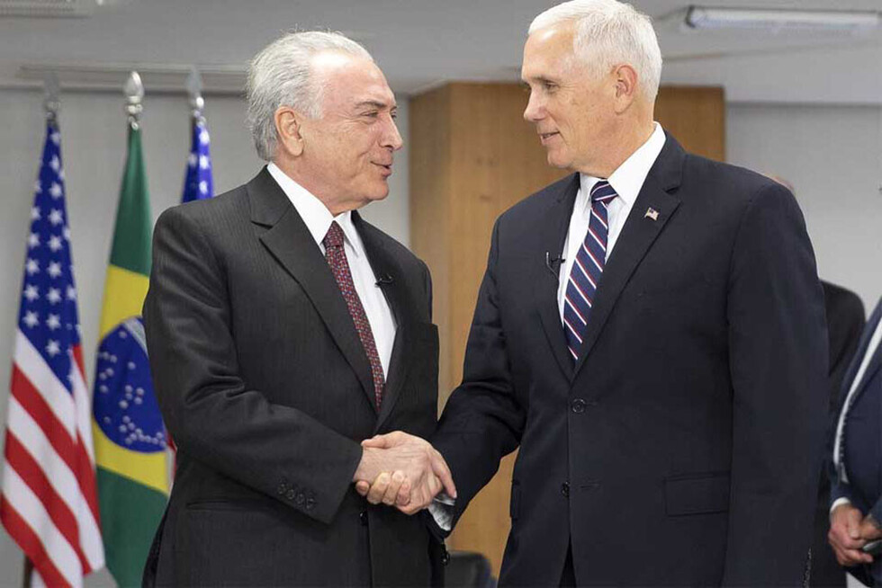 Presidente Temer: es hora de avanzar en relación con EEUU