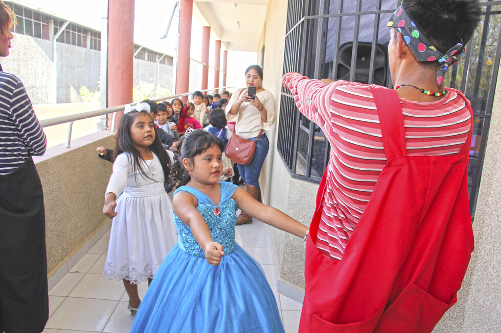 Despedida de clases de los peques