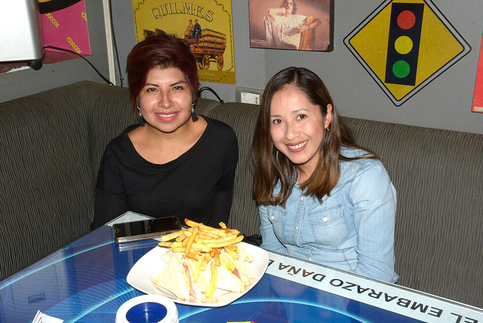 Junte familiar  en el local Xoxo