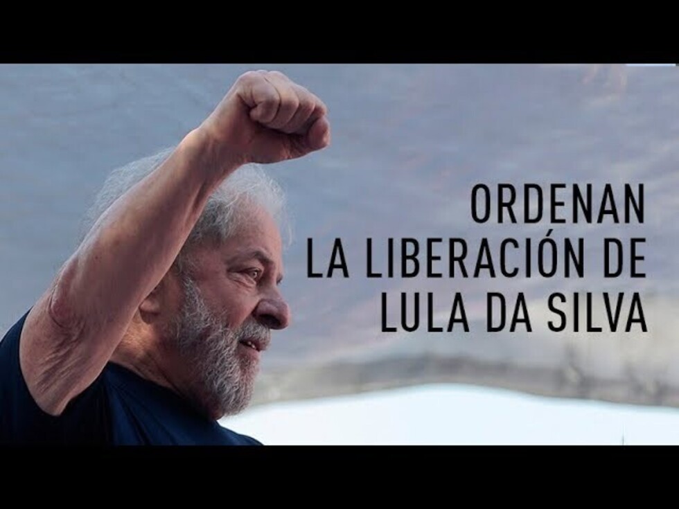 El juez ordena la liberación del expresidente Lula