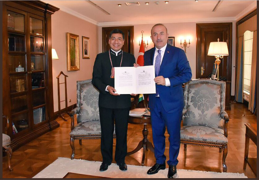Bolivia busca establecer una Embajada en Turquía