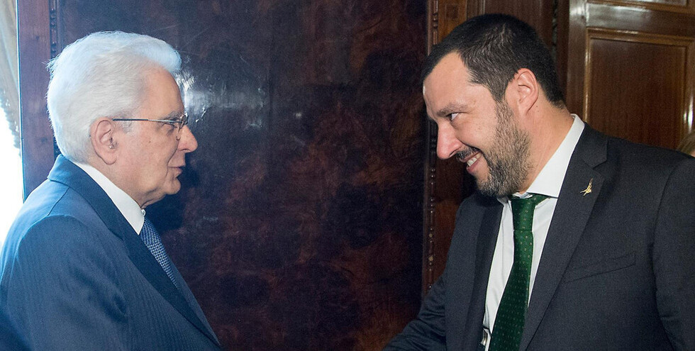 Disputa migratoria enfrenta a Salvini con Mattarella