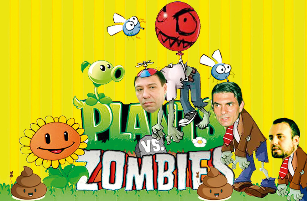 Plantas de tratamiento Vs  zombies la eterna pesadilla