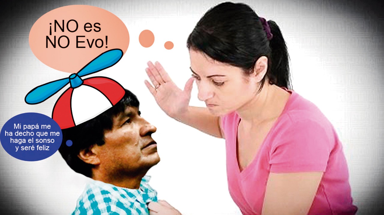 HuEvo: “Bolivia es como la mujer cuando dice No es Sí”