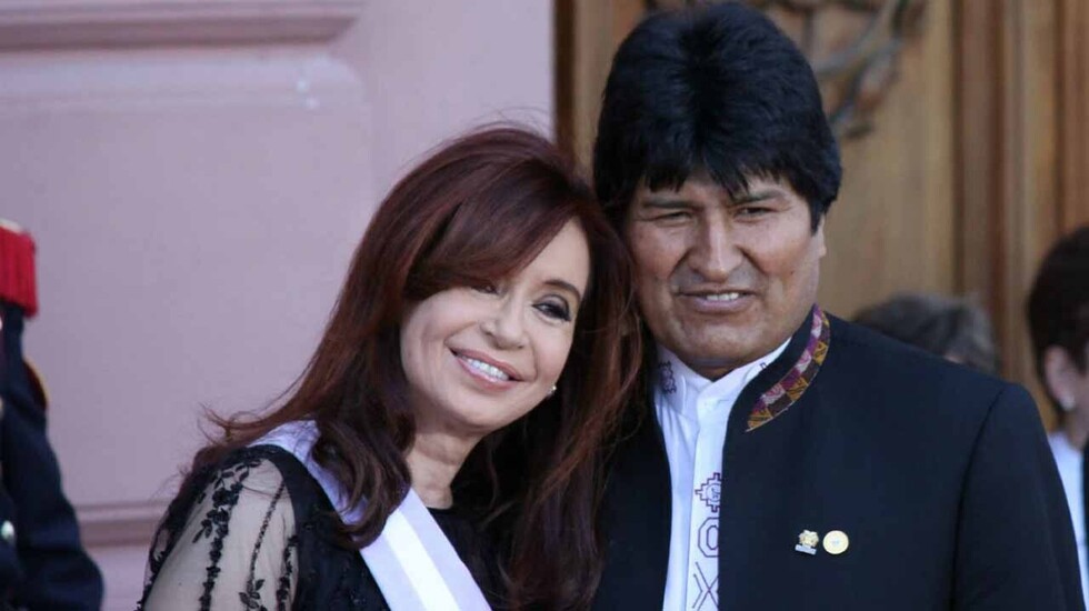 Evo acusa a la justicia argentina de perseguir a Cristina Kirchner
