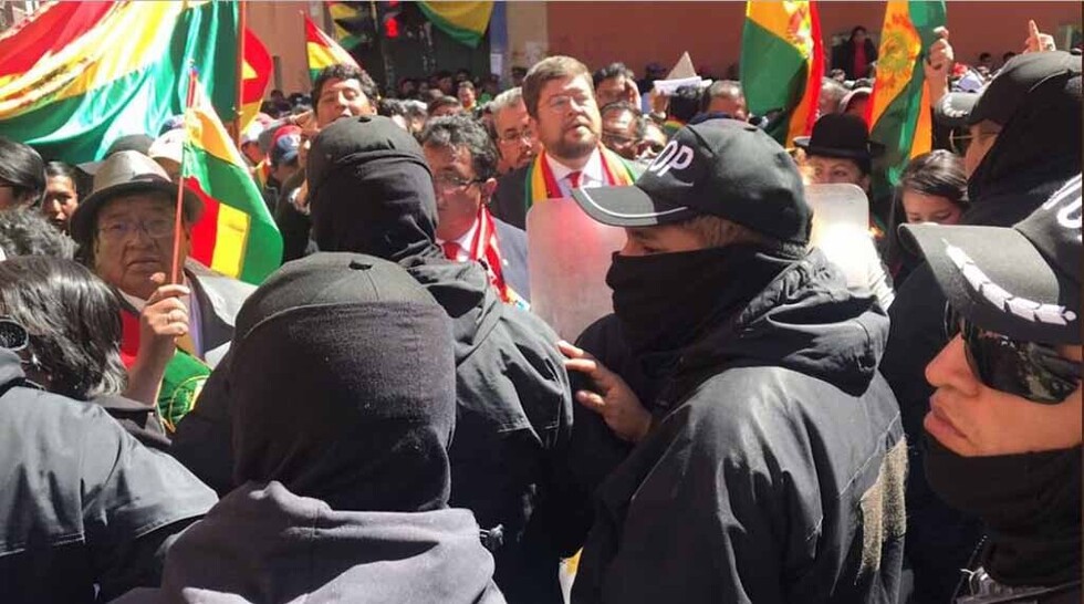 Incidentes entre la Policía y Samuel, denuncia gasificación