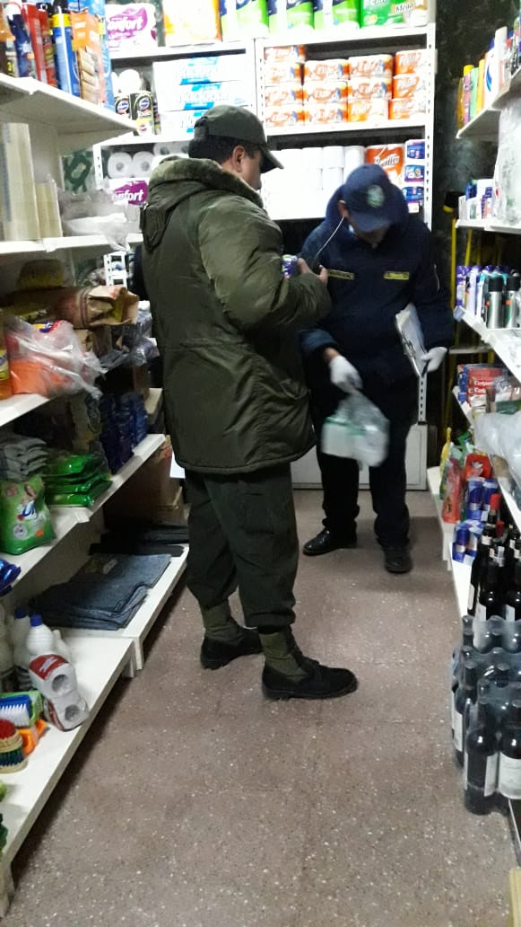 Decomisan 120 bebidas alcohólicas en un operativo realizado en el distrito 10
