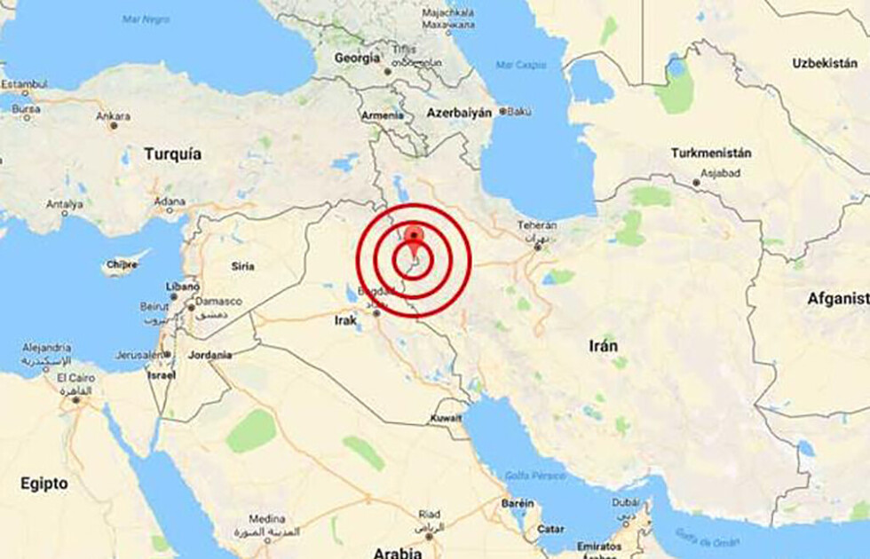 2 muertos y 232 heridos tras un fuerte sismo de magnitud 6,0 en la frontera entre Irán e Irak
