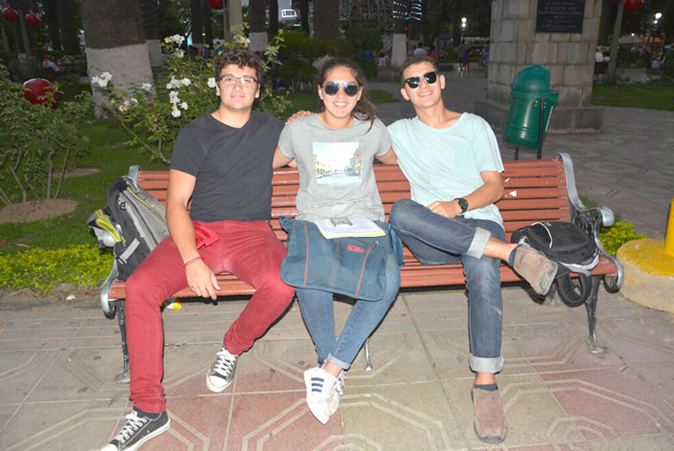 Día de plazuela  con los amigos